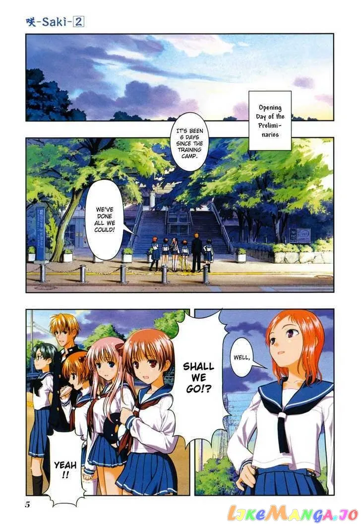 Saki  Manga Chapter 10 page 8 - 