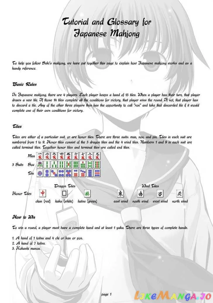 Saki  Manga Chapter 11 page 1 - 
