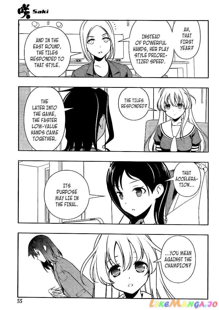 Saki  Manga Chapter 114 page 3 - 