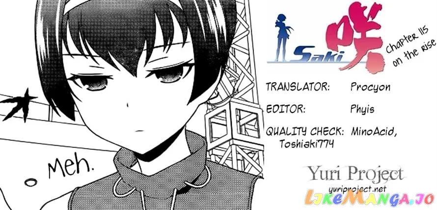 Saki  Manga Chapter 115 page 14 - 