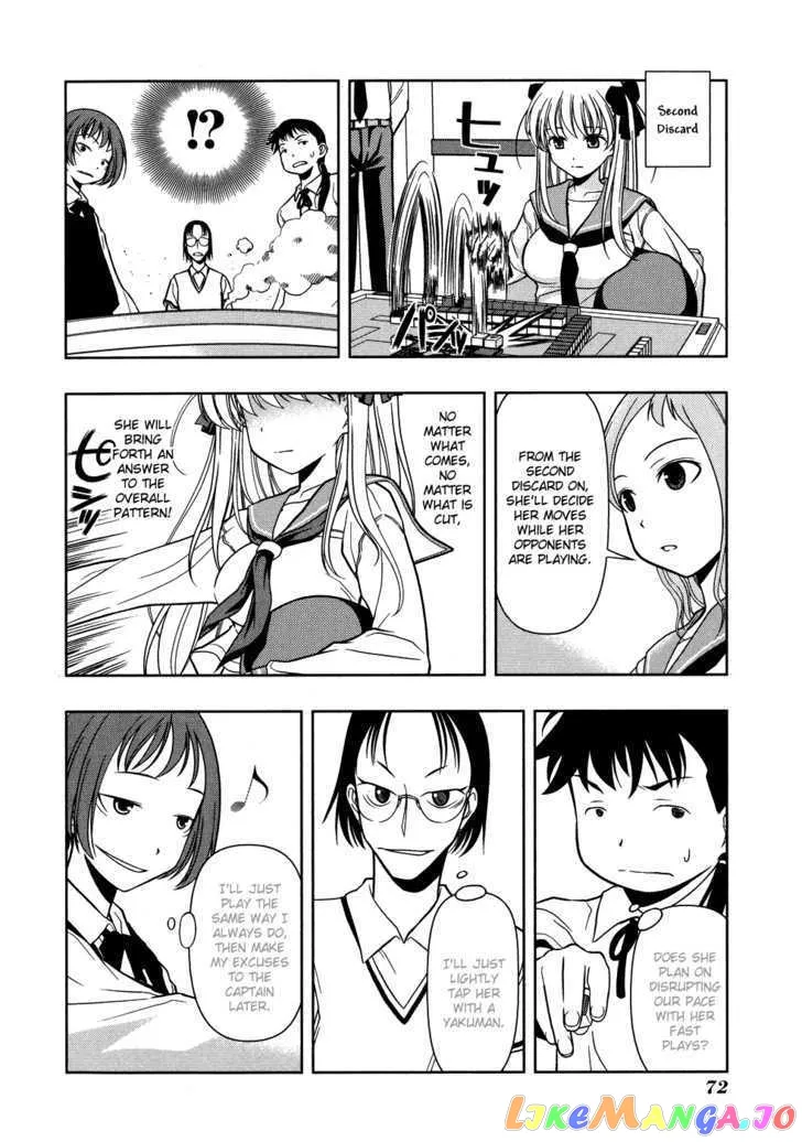 Saki  Manga Chapter 13 page 8 - 