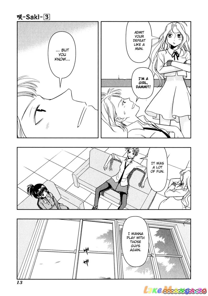 Saki  Manga Chapter 19 page 17 - 