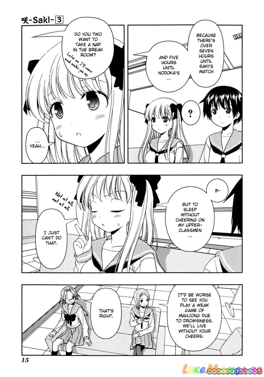 Saki  Manga Chapter 19 page 19 - 