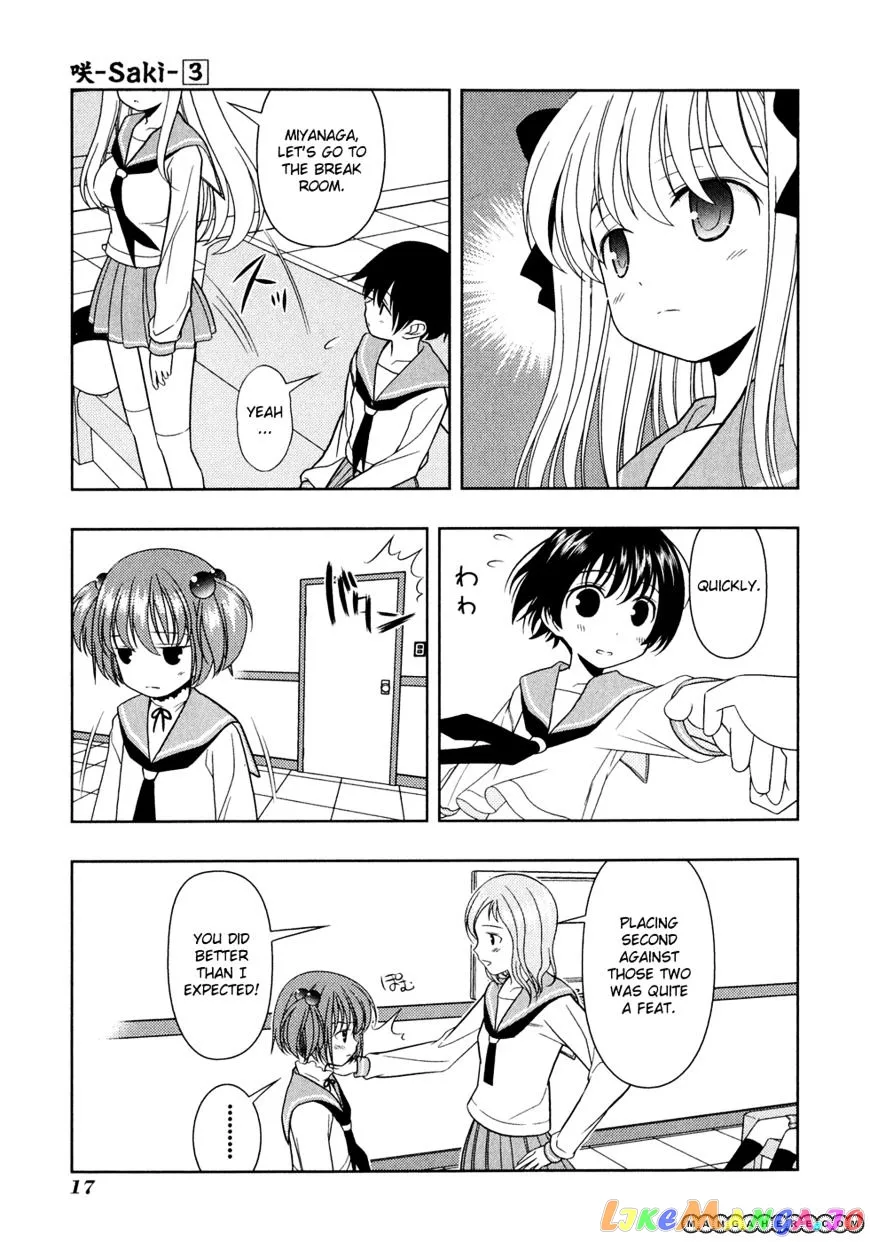 Saki  Manga Chapter 19 page 21 - 