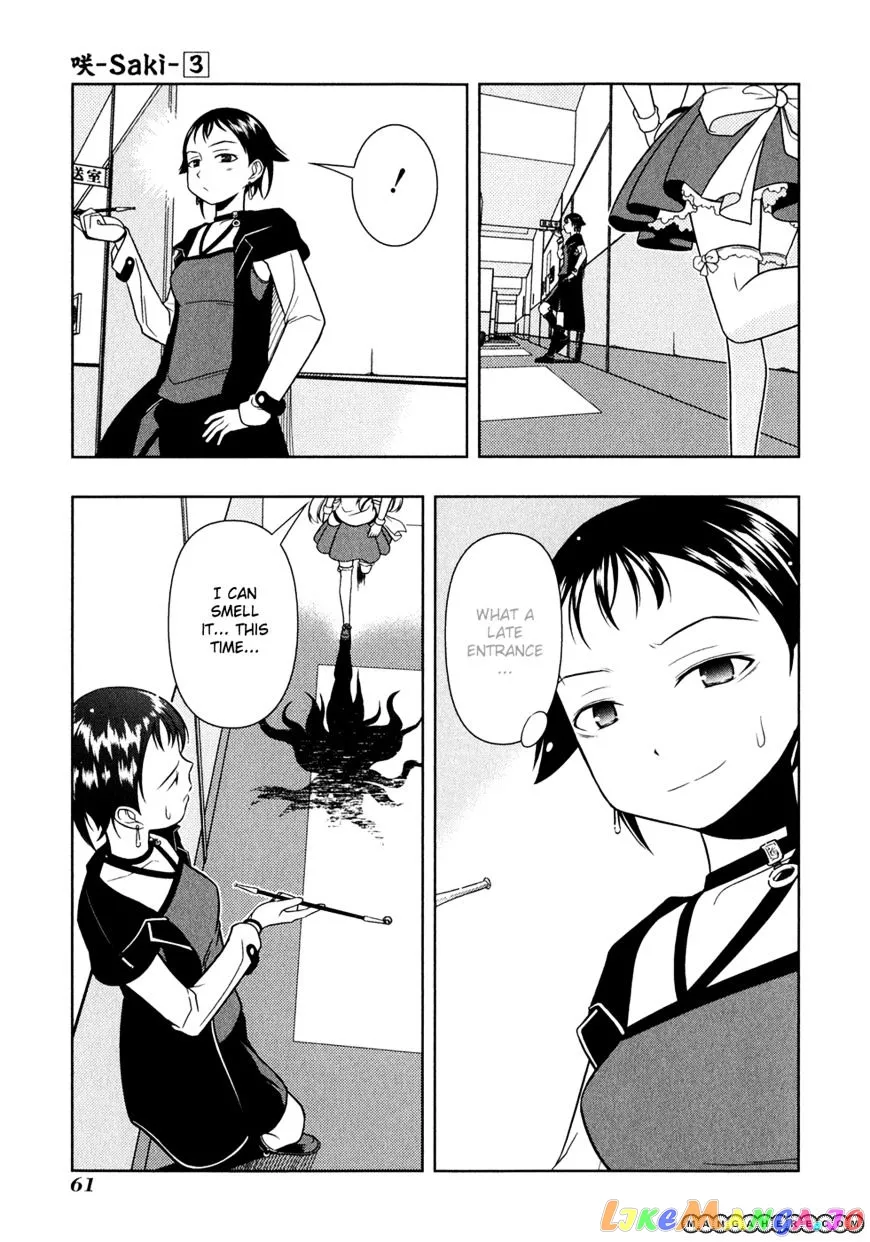 Saki  Manga Chapter 21 page 10 - 