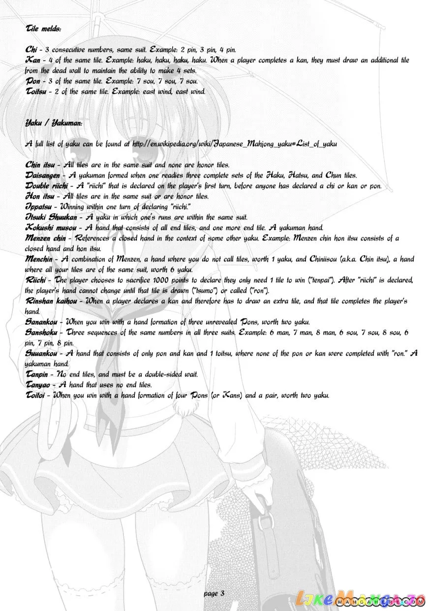 Saki  Manga Chapter 29 page 3 - 