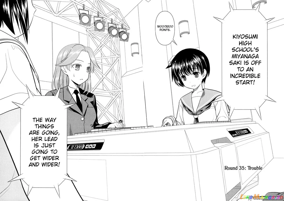Saki  Manga Chapter 35 page 2 - 