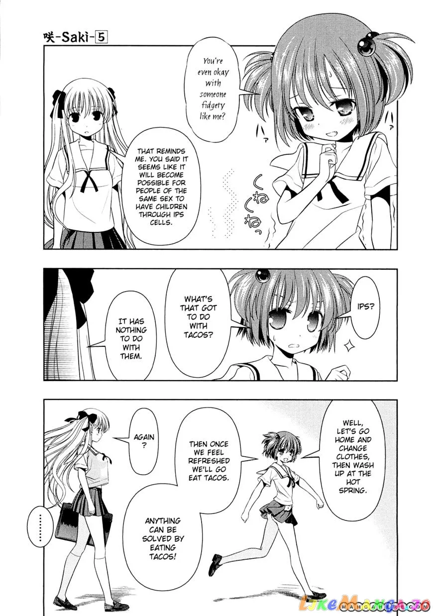 Saki  Manga Chapter 42 page 28 - 