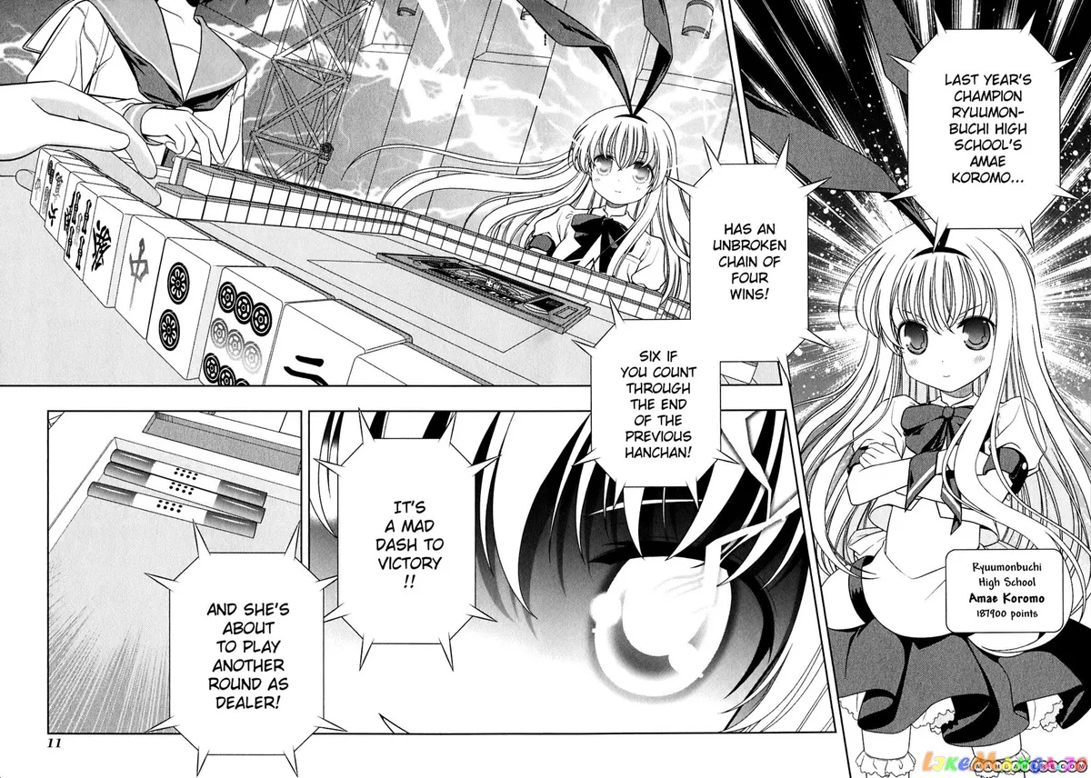 Saki  Manga Chapter 43 page 13 - 
