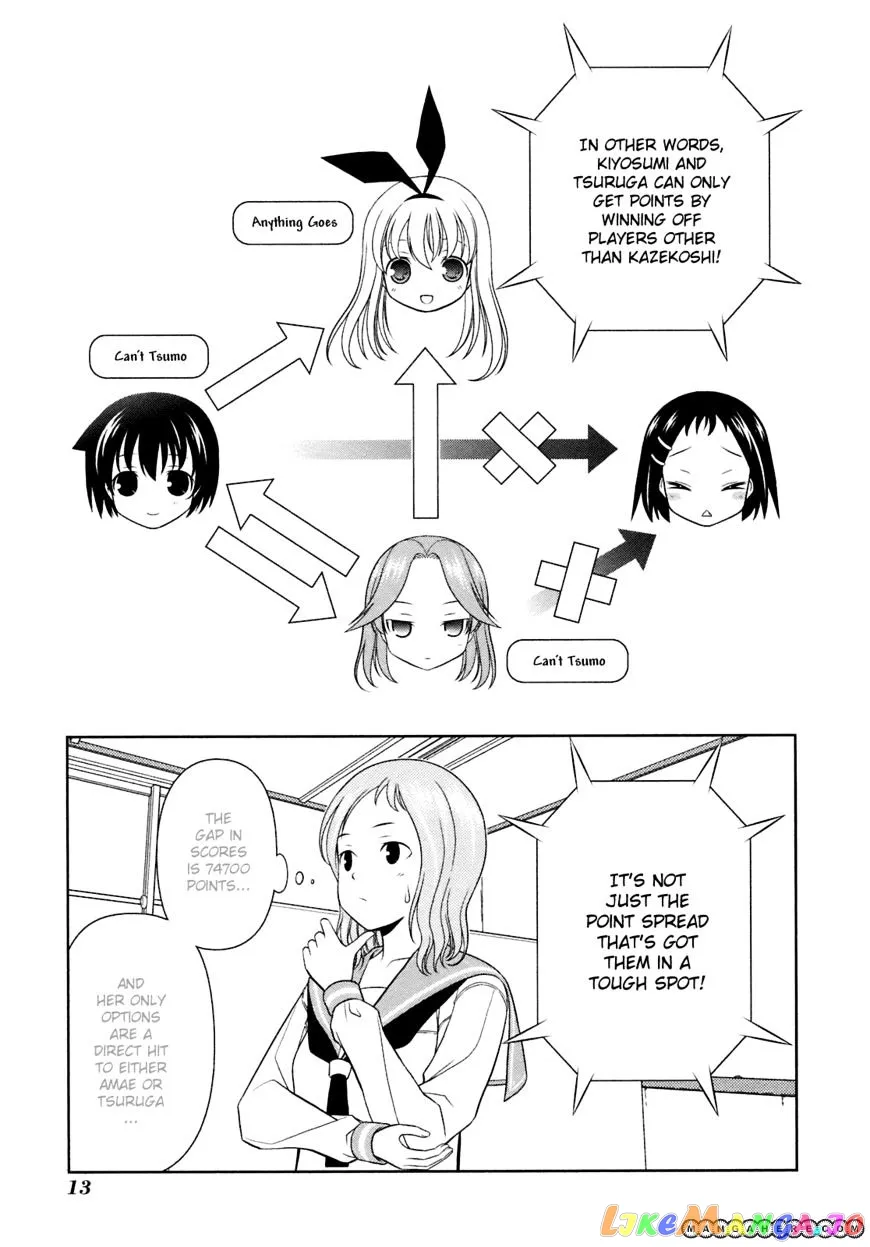 Saki  Manga Chapter 43 page 15 - 