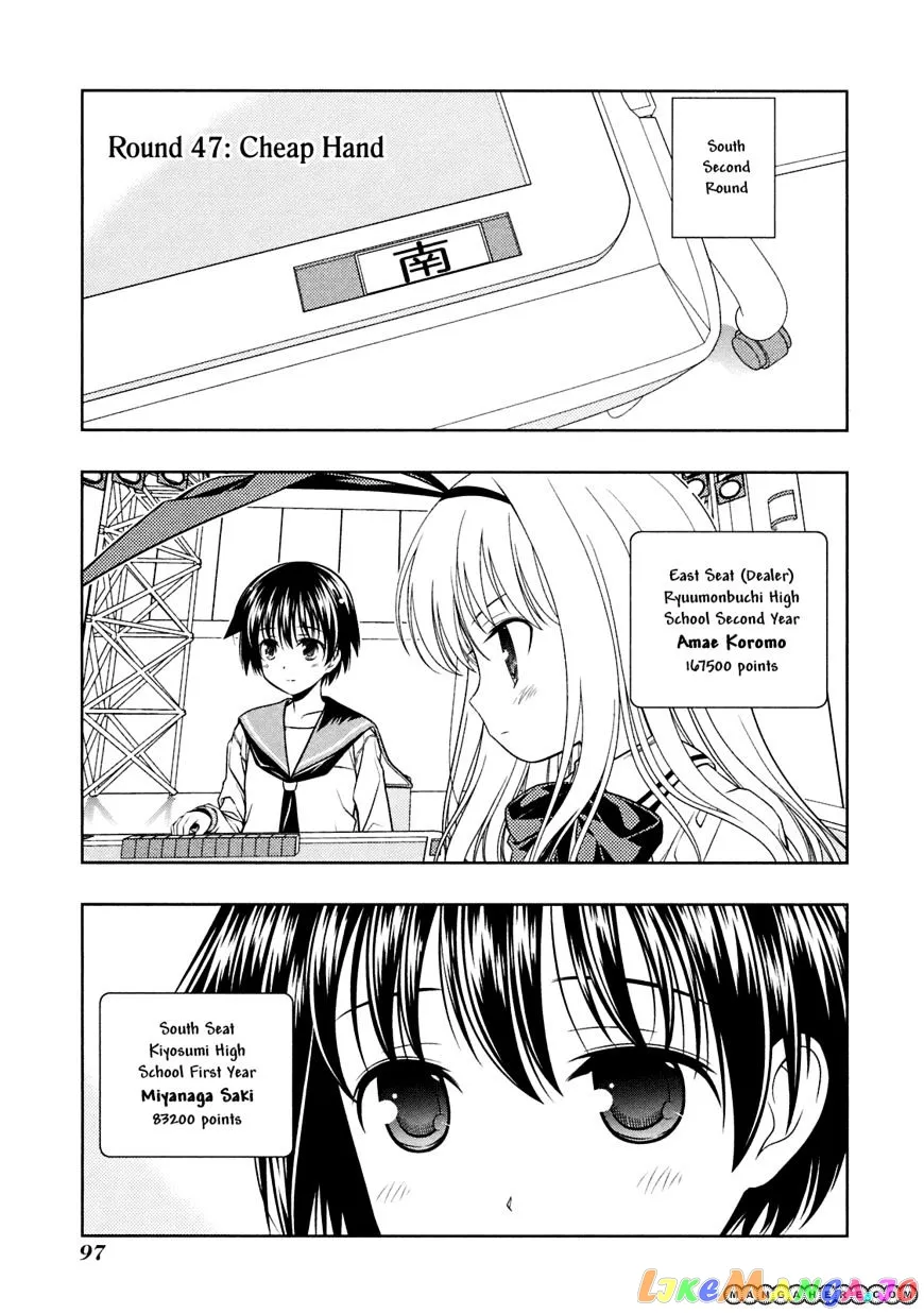 Saki  Manga Chapter 47 page 1 - 