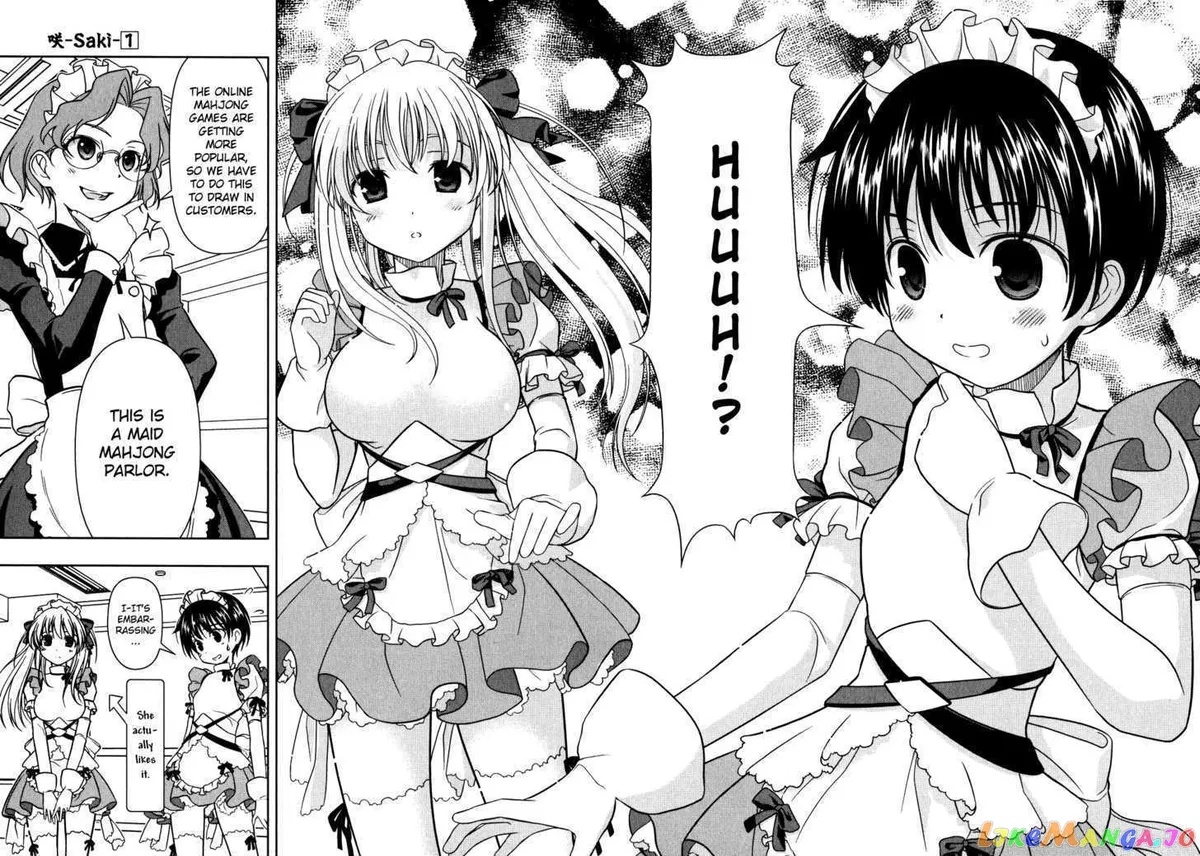 Saki  Manga Chapter 6 page 16 - 