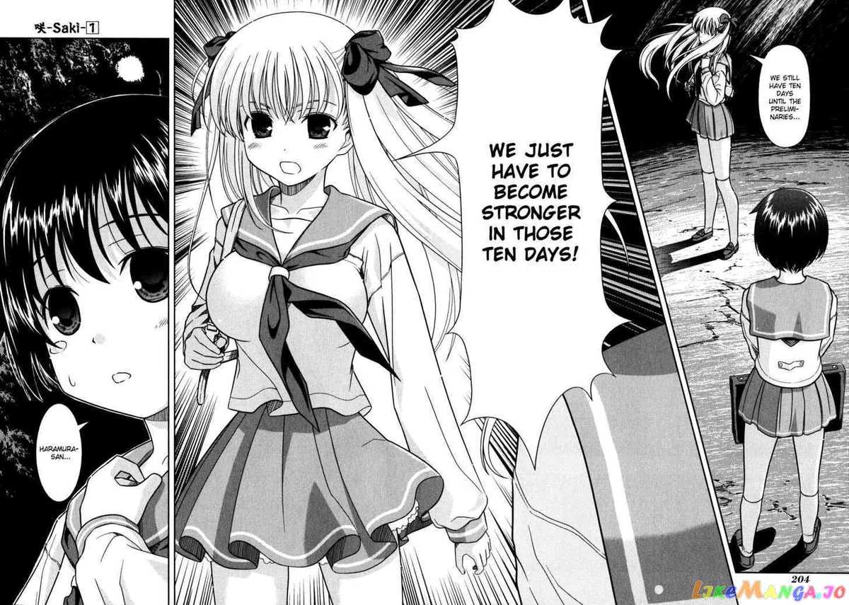 Saki  Manga Chapter 8 page 13 - 