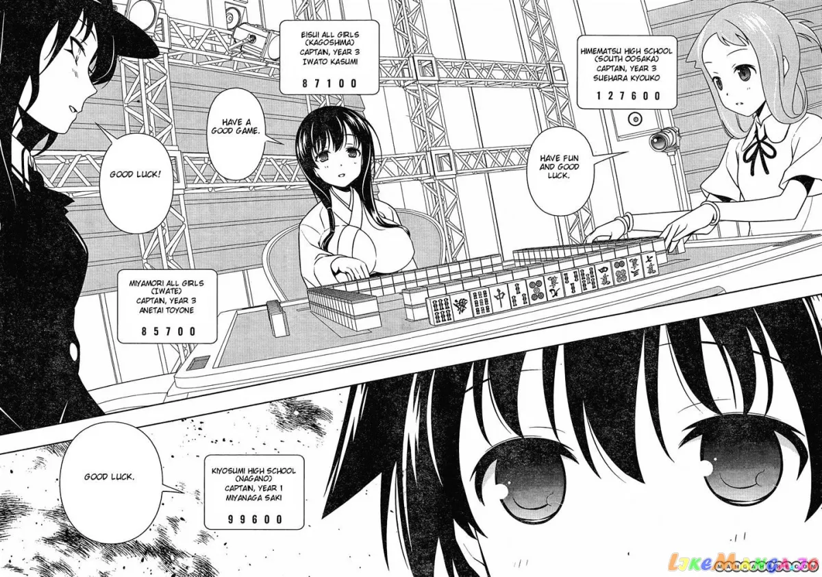 Saki  Manga Chapter 90 page 8 - 