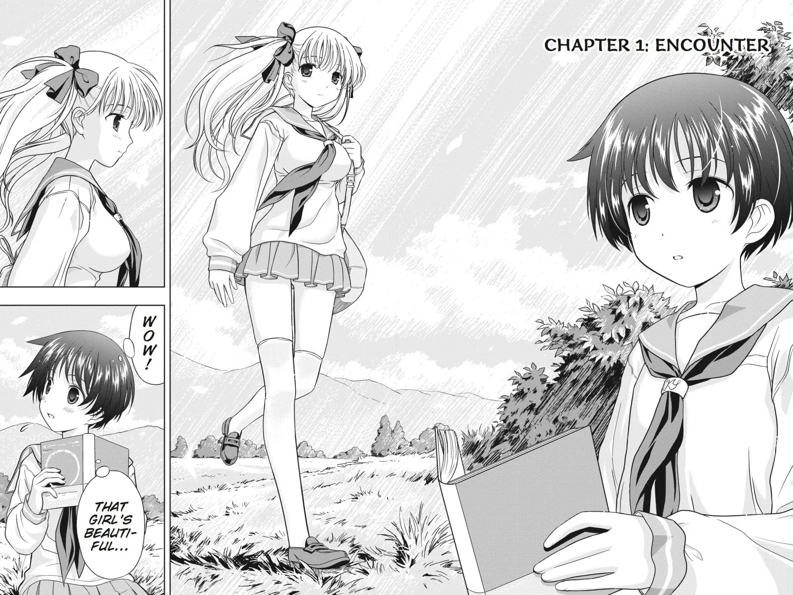 Saki Chapter 0.1 page 2 - 