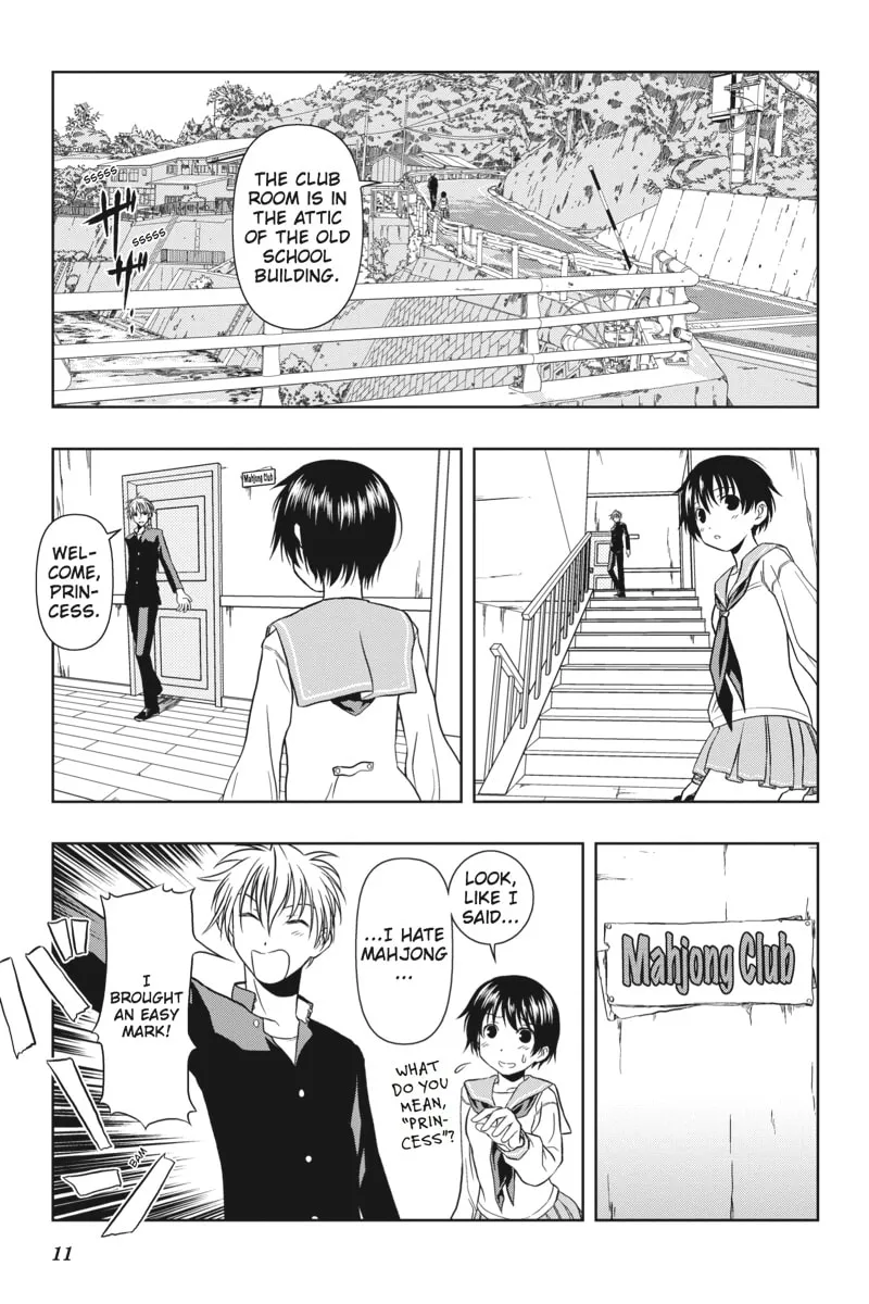 Saki Chapter 0.1 page 8 - 