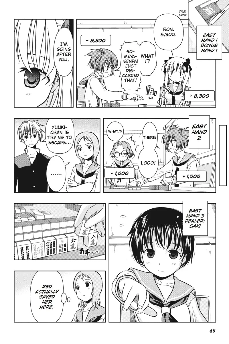 Saki Chapter 0.2 page 14 - 