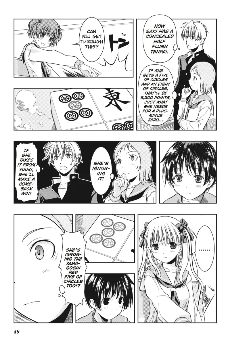 Saki Chapter 0.2 page 17 - 
