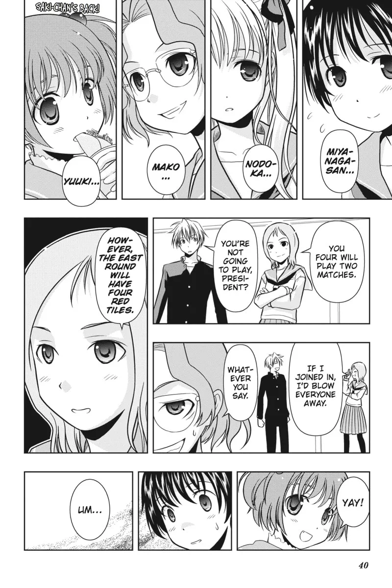 Saki Chapter 0.2 page 8 - 