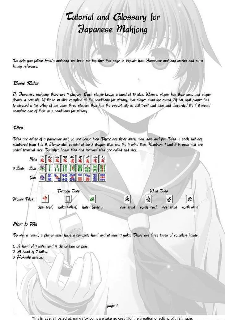 Saki Chapter 1.1 page 3 - 