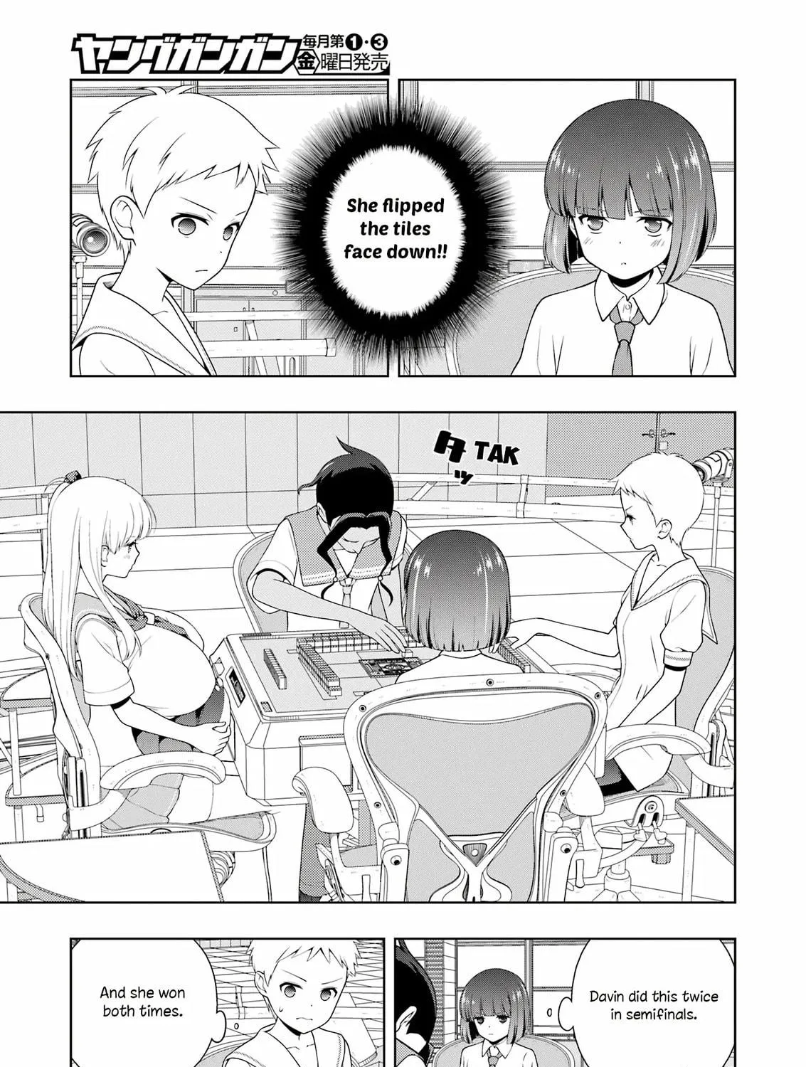 Saki Chapter 265 page 17 - 