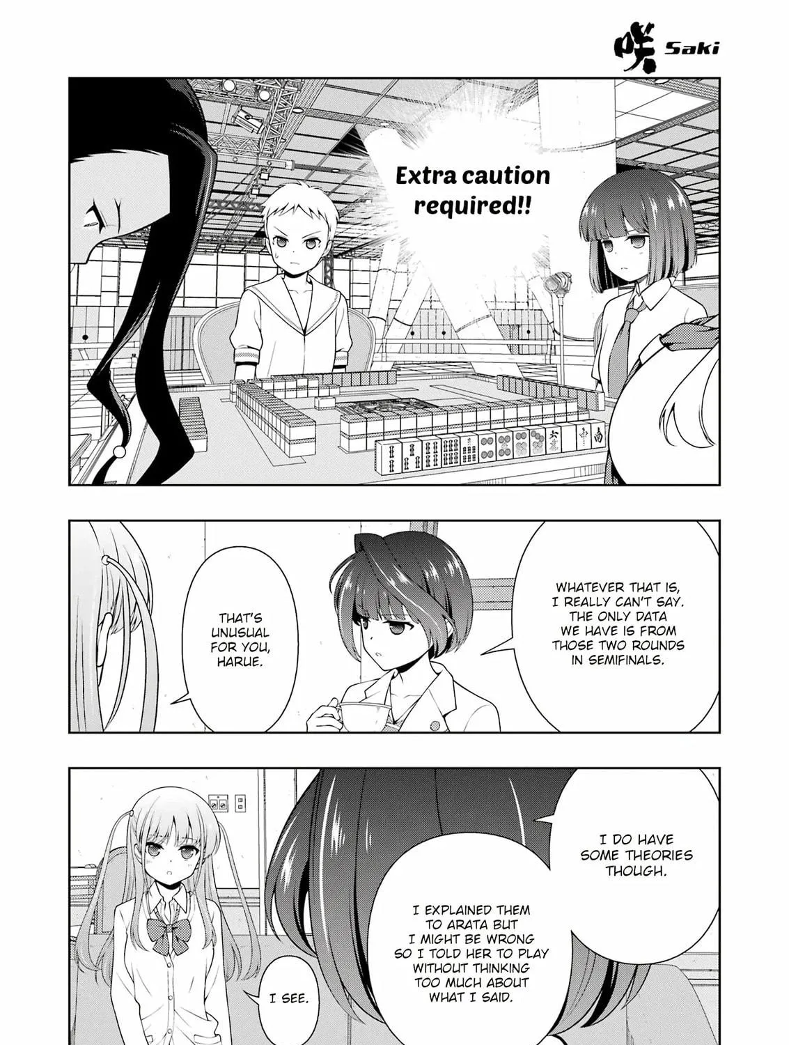 Saki Chapter 265 page 19 - 