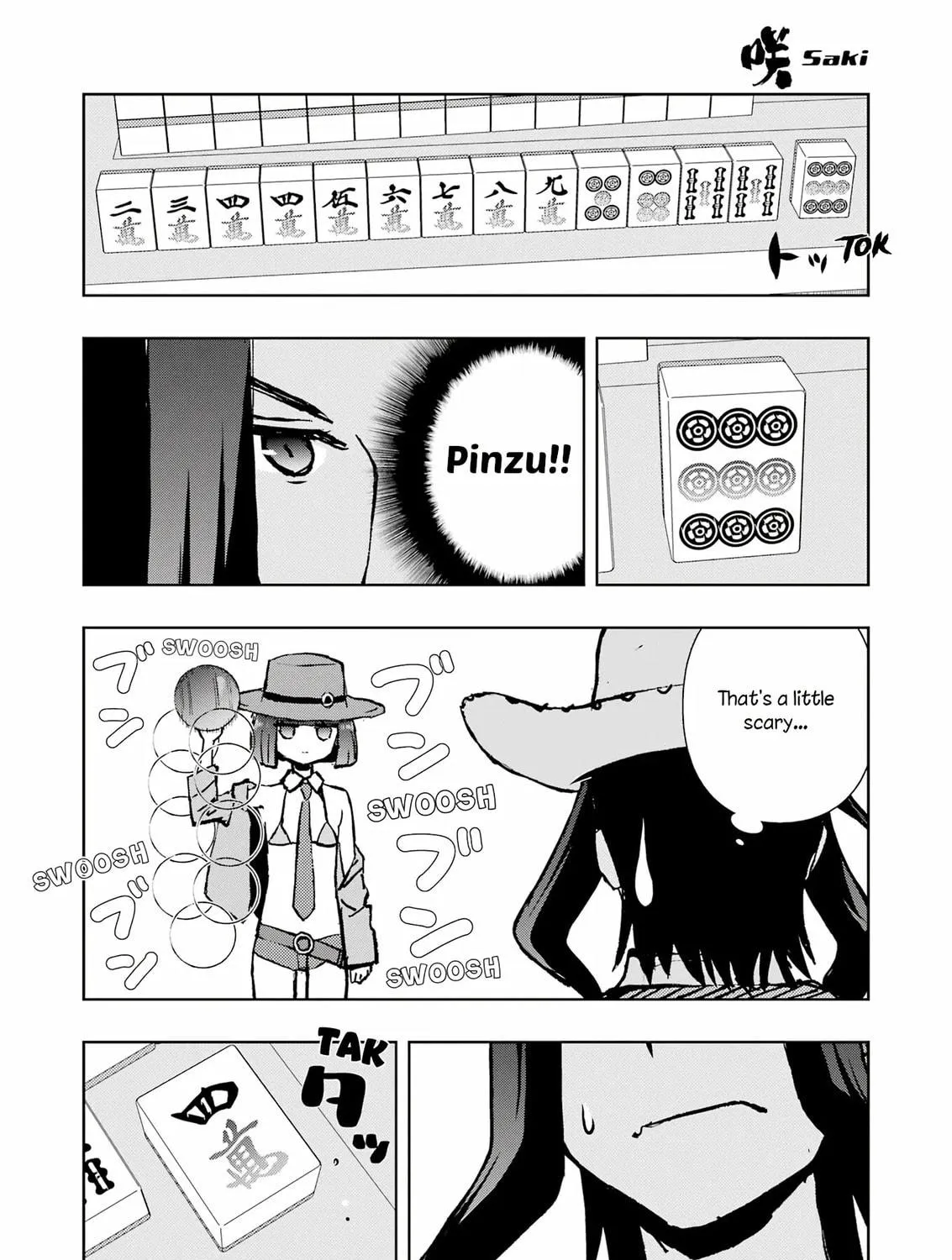 Saki Chapter 266 page 17 - 