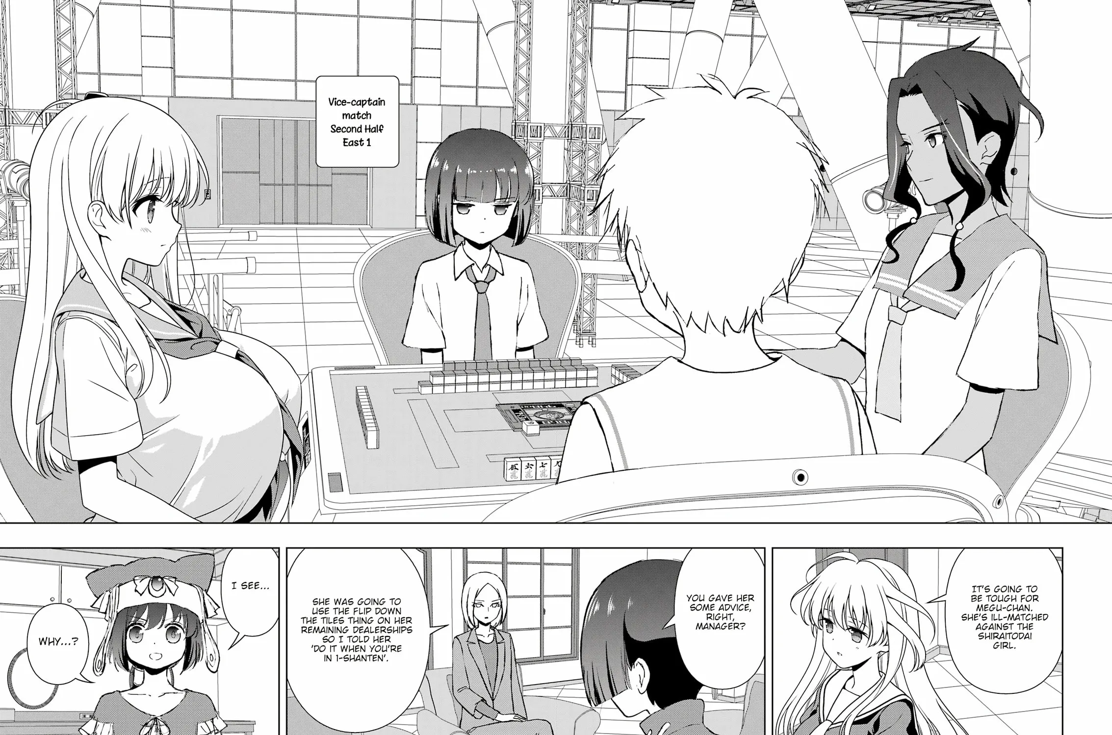 Saki Chapter 268 page 3 - 