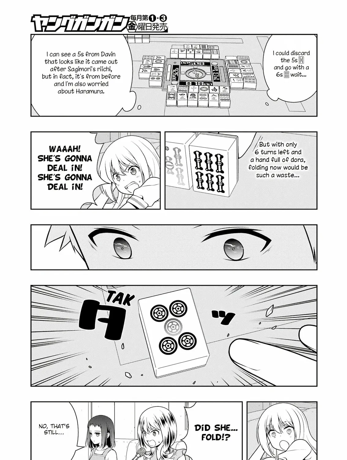 Saki Chapter 270 page 21 - 