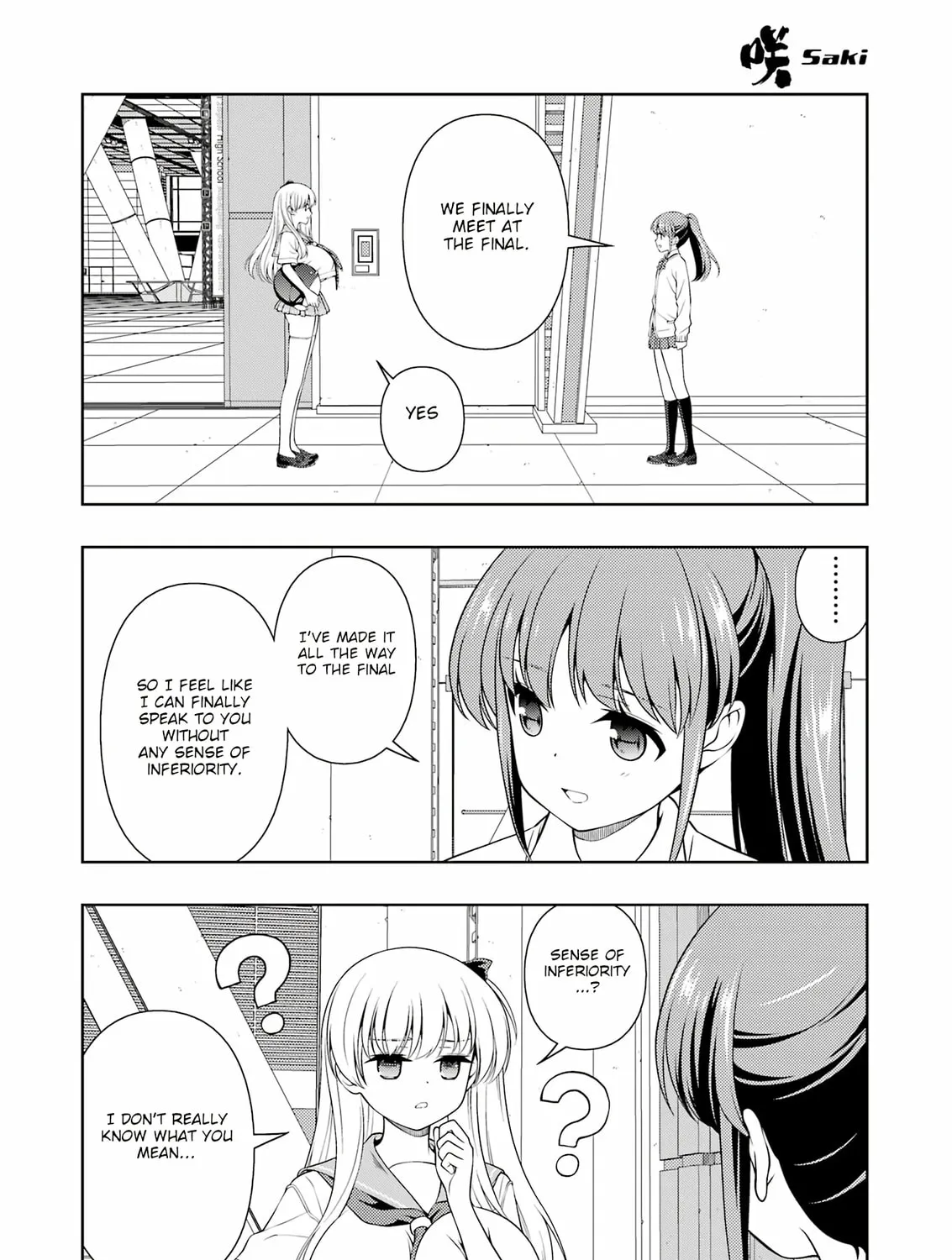Saki Chapter 273 page 25 - 