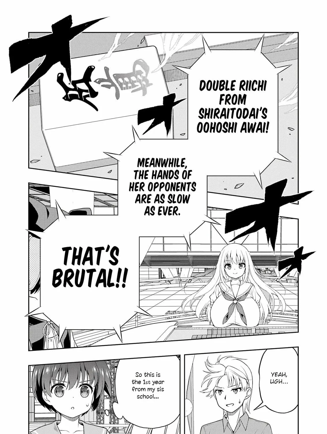 Saki Chapter 275 page 23 - 