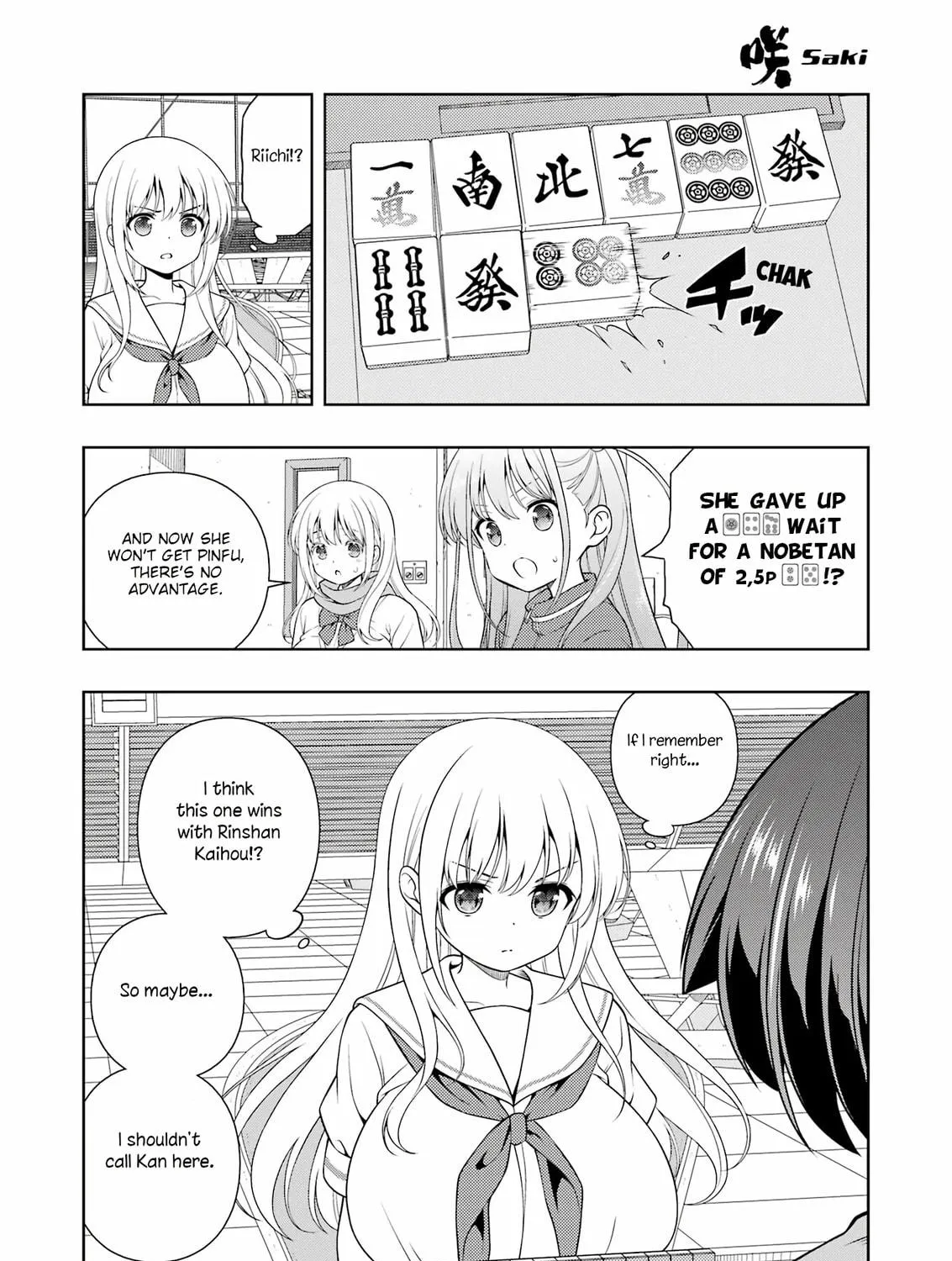 Saki Chapter 277 page 19 - 