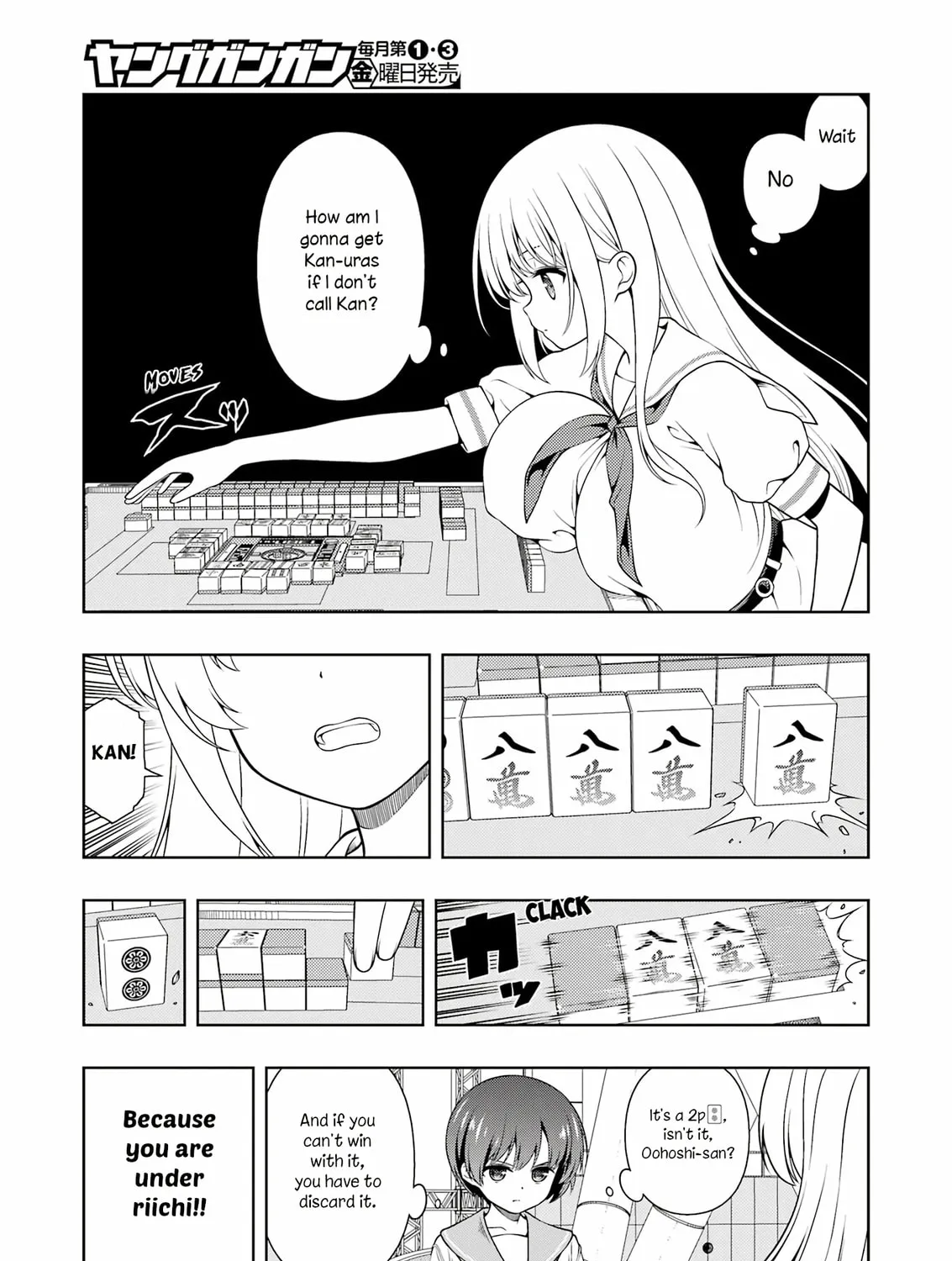 Saki Chapter 277 page 21 - 