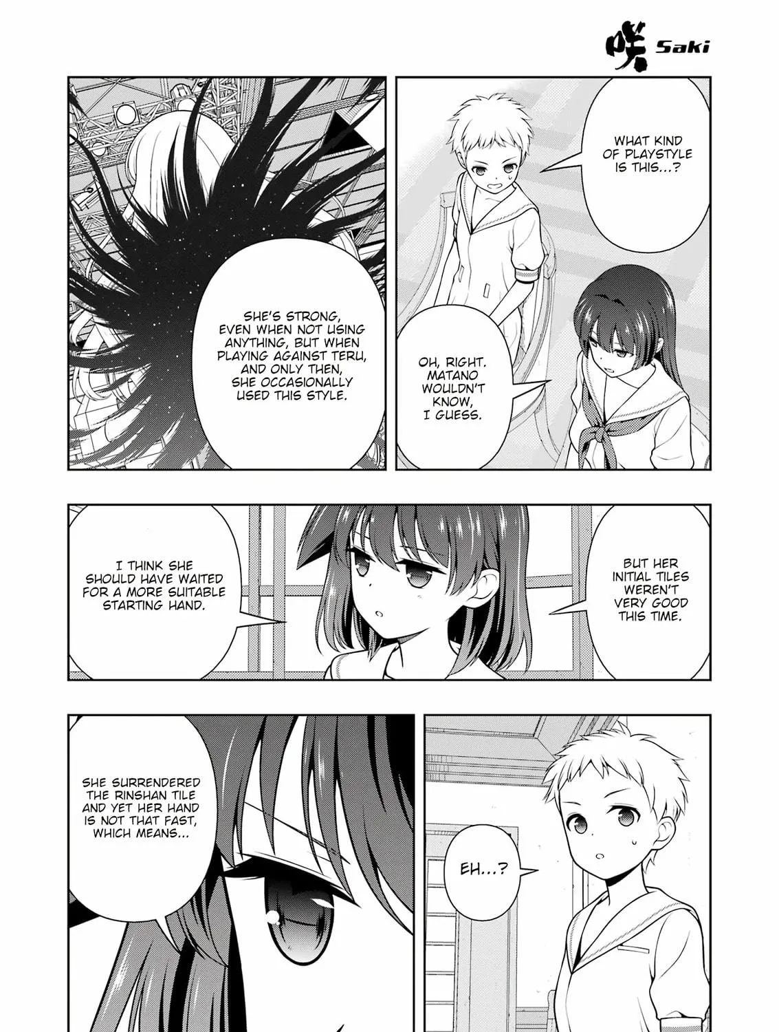 Saki Chapter 278 page 11 - 