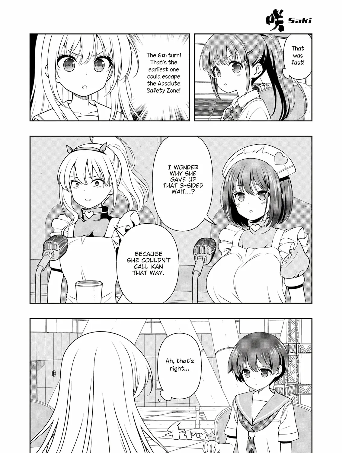 Saki Chapter 278 page 15 - 