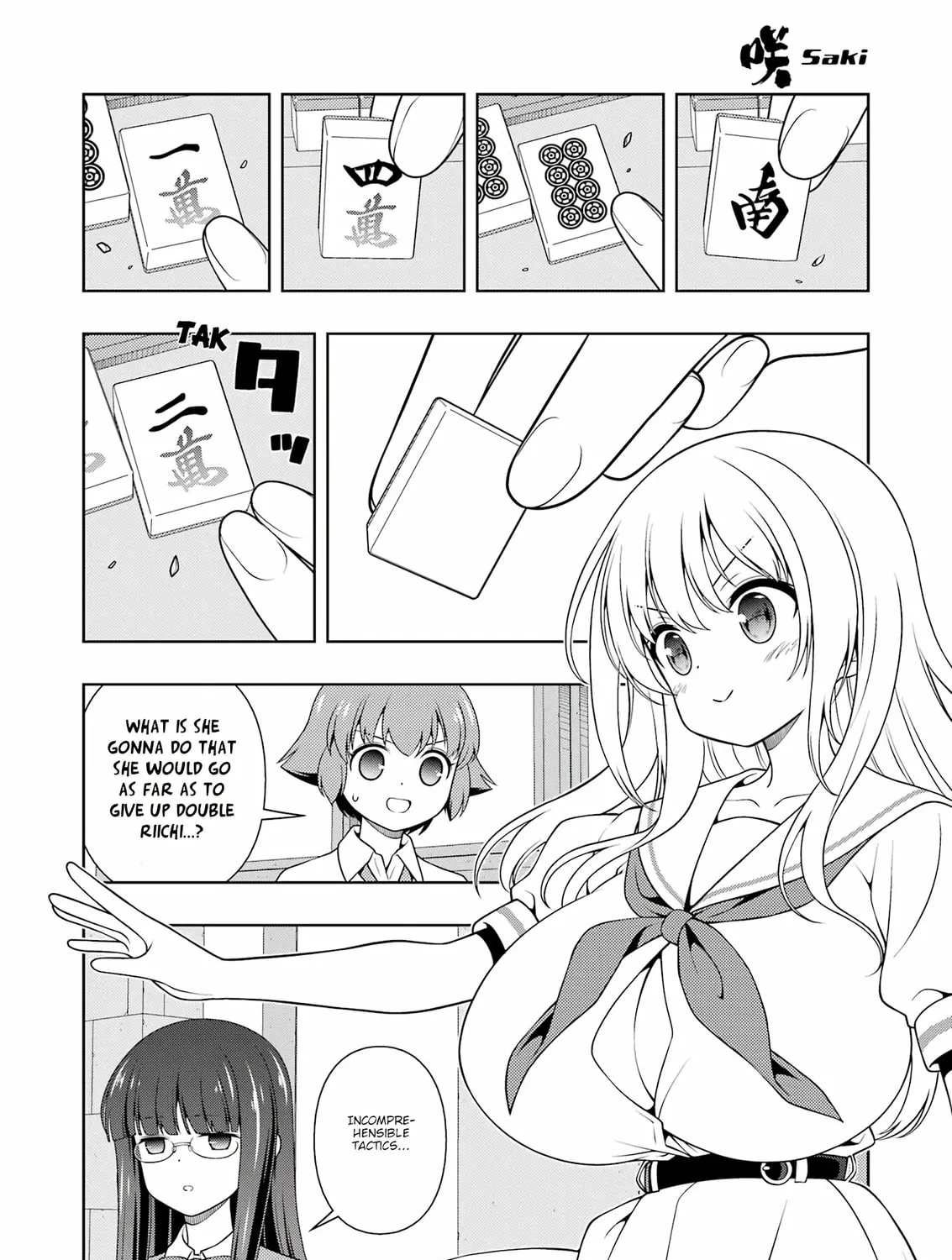 Saki Chapter 278 page 7 - 