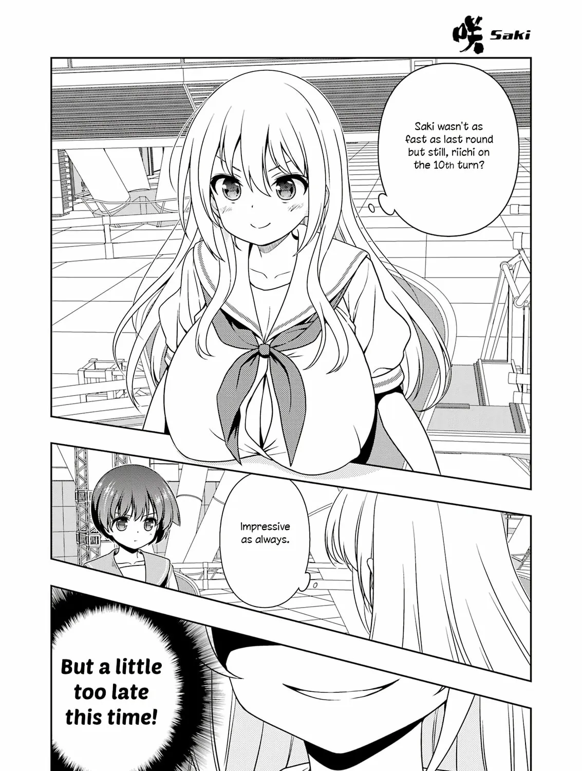 Saki Chapter 279 page 21 - 