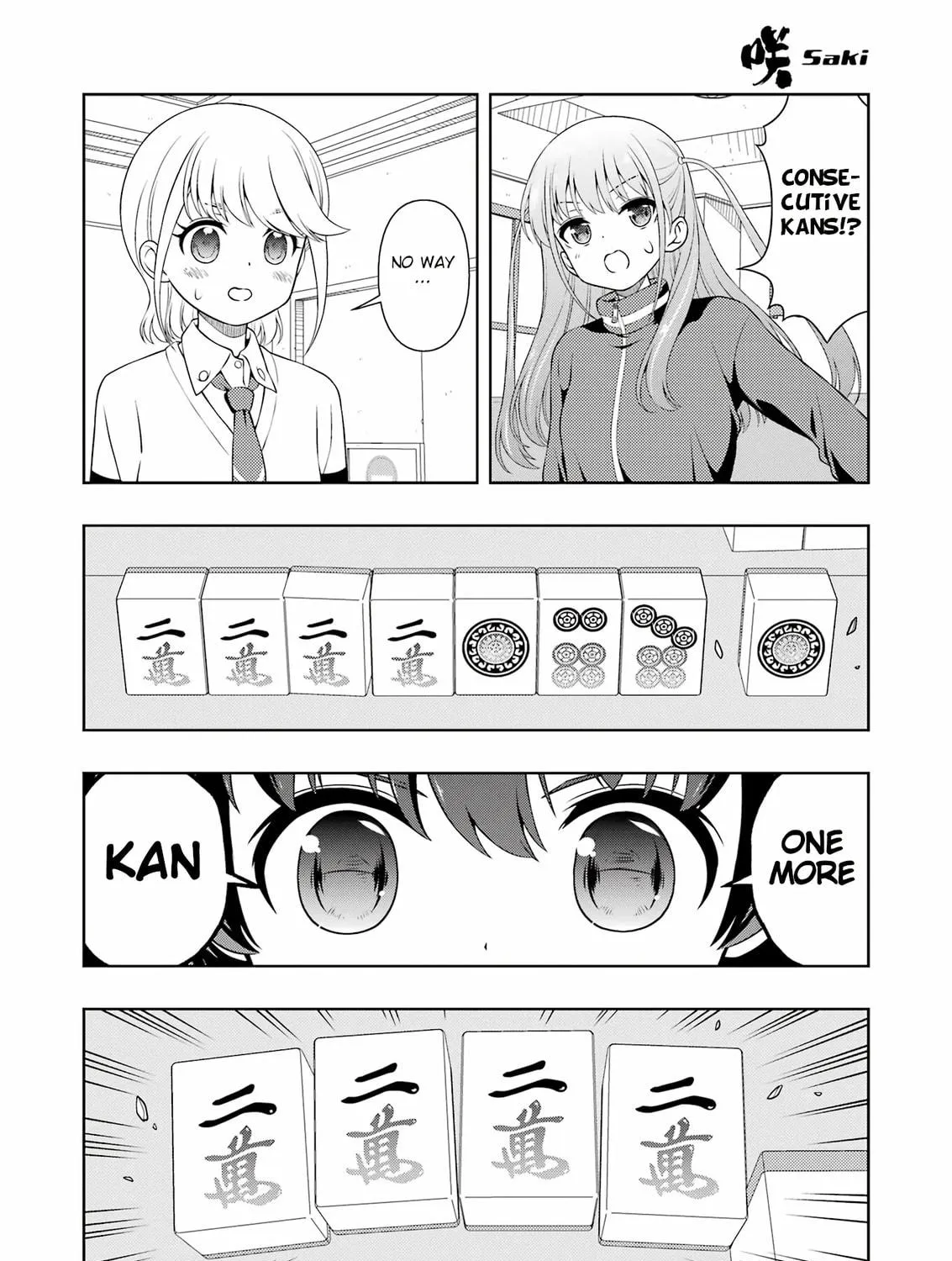 Saki Chapter 280 page 23 - 