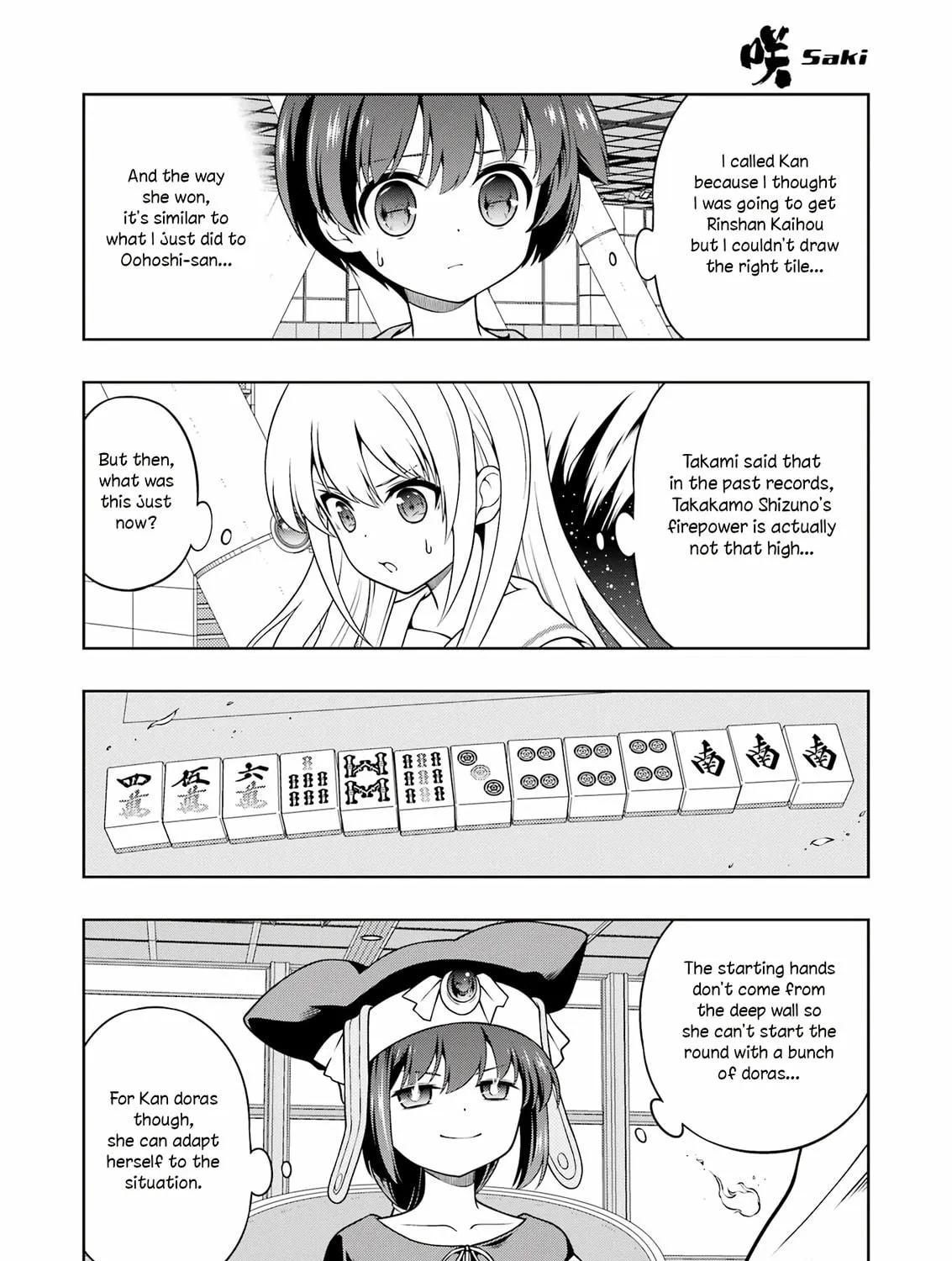 Saki Chapter 281 page 23 - 