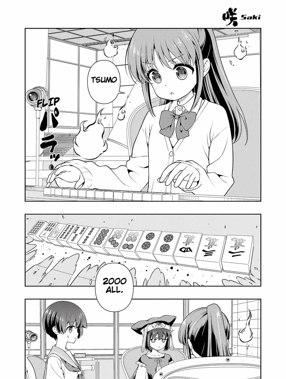 Saki Chapter 282 page 11 - 