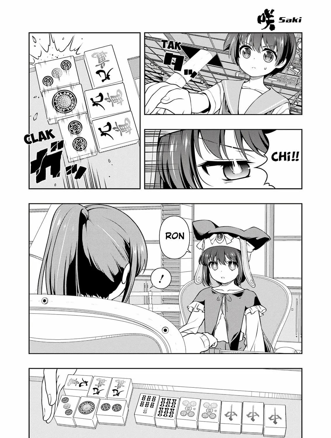 Saki Chapter 282 page 19 - 