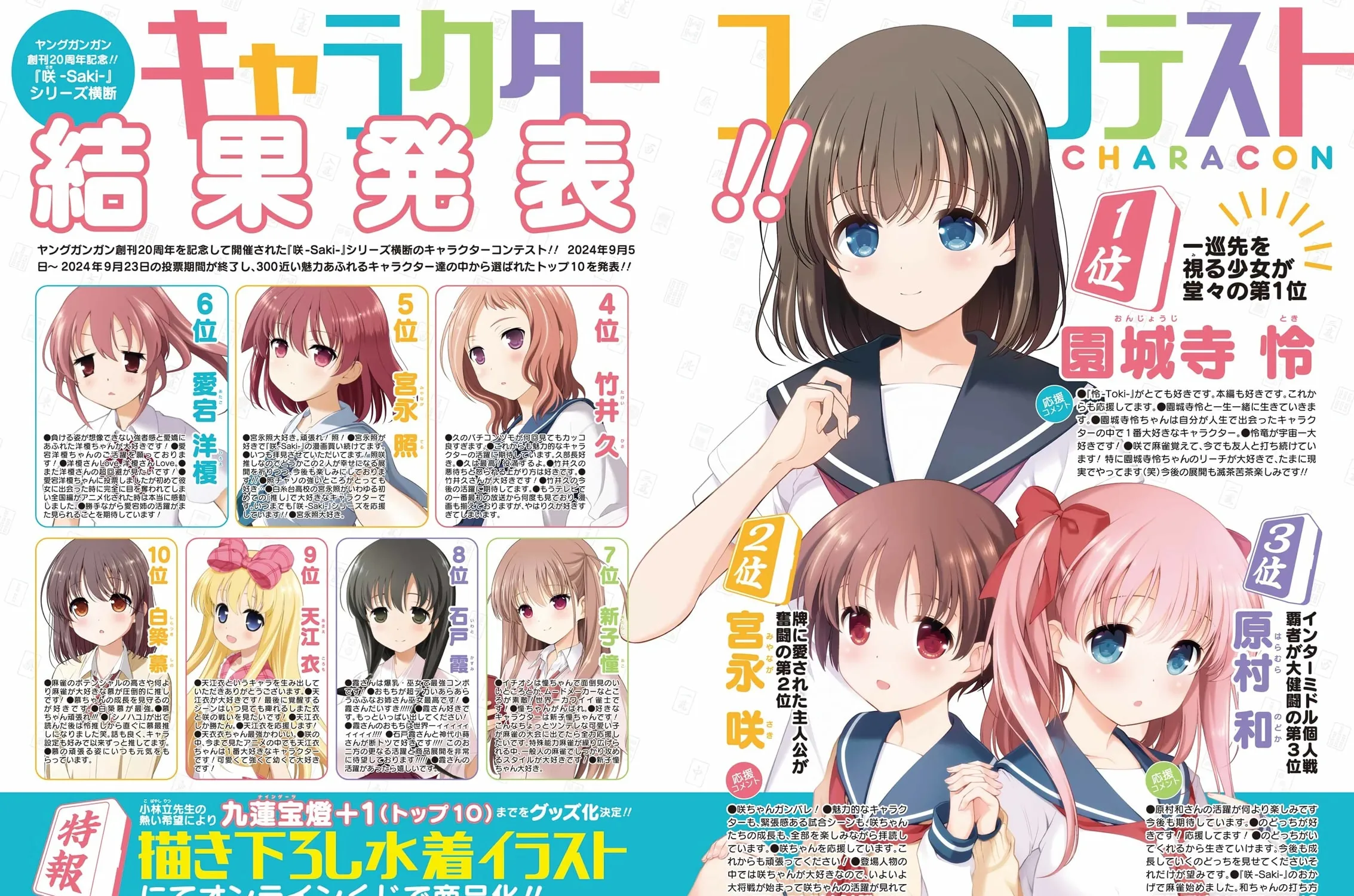 Saki Chapter 282 page 31 - 