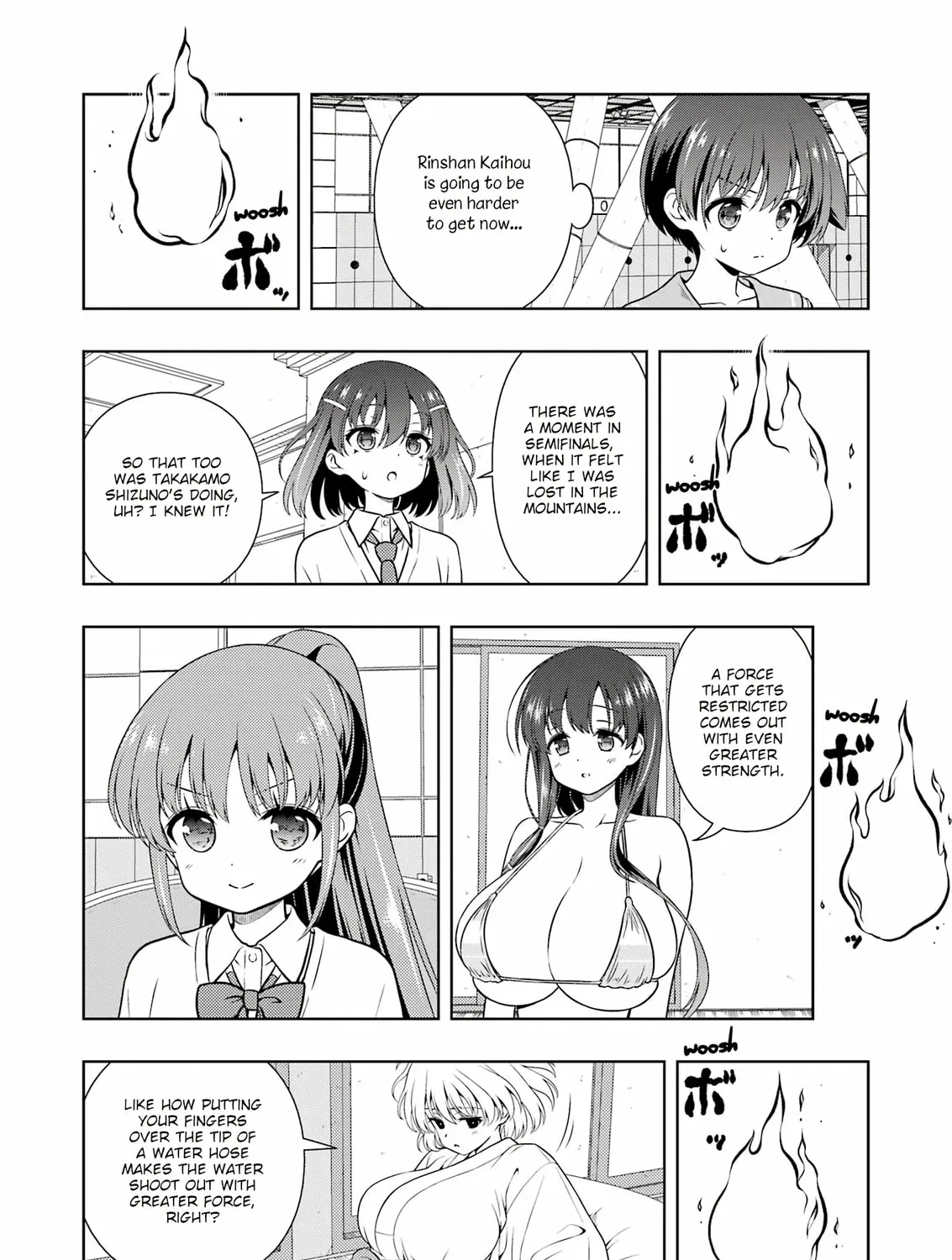 Saki Chapter 282 page 7 - 