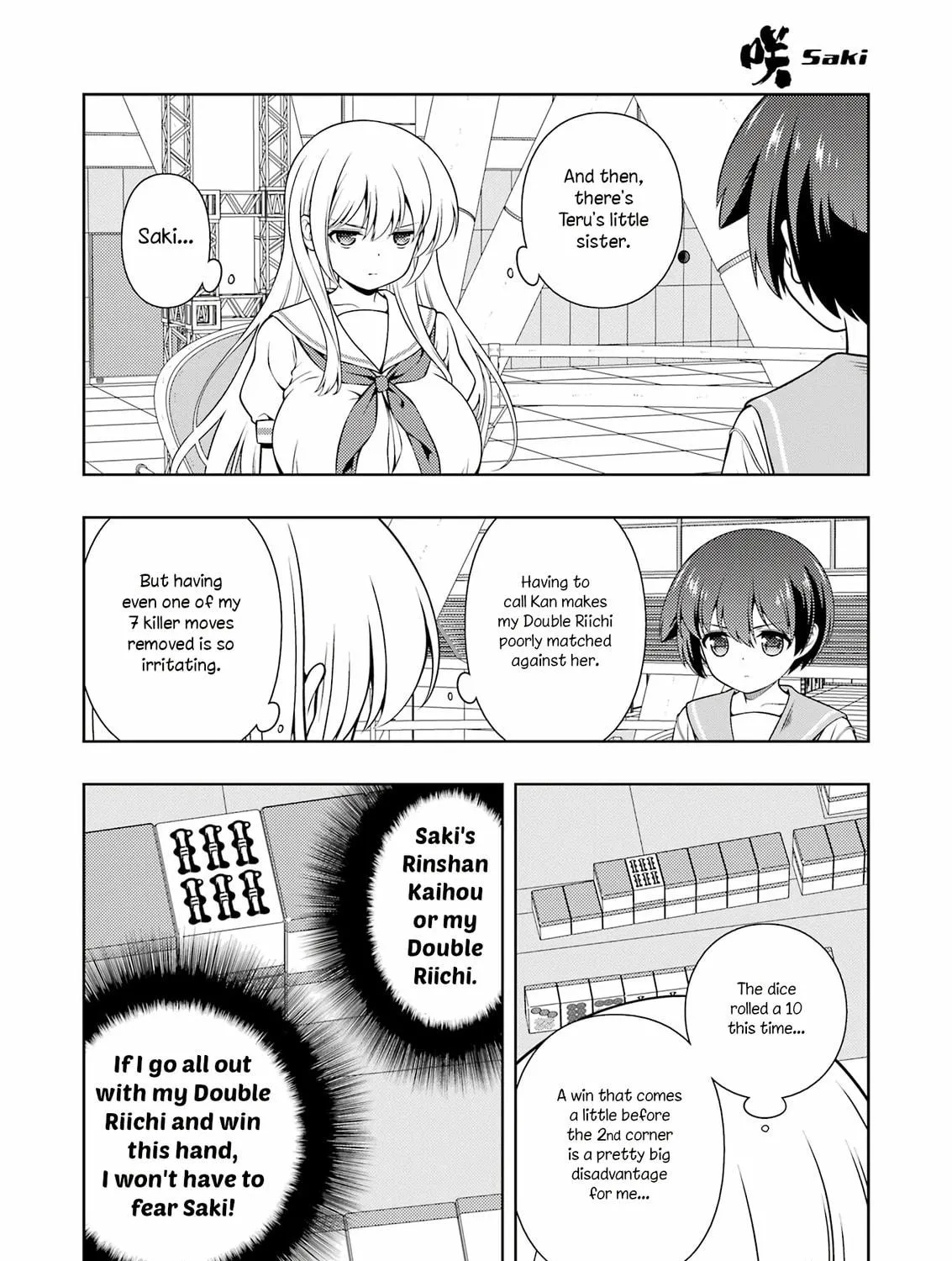 Saki Chapter 284 page 11 - 