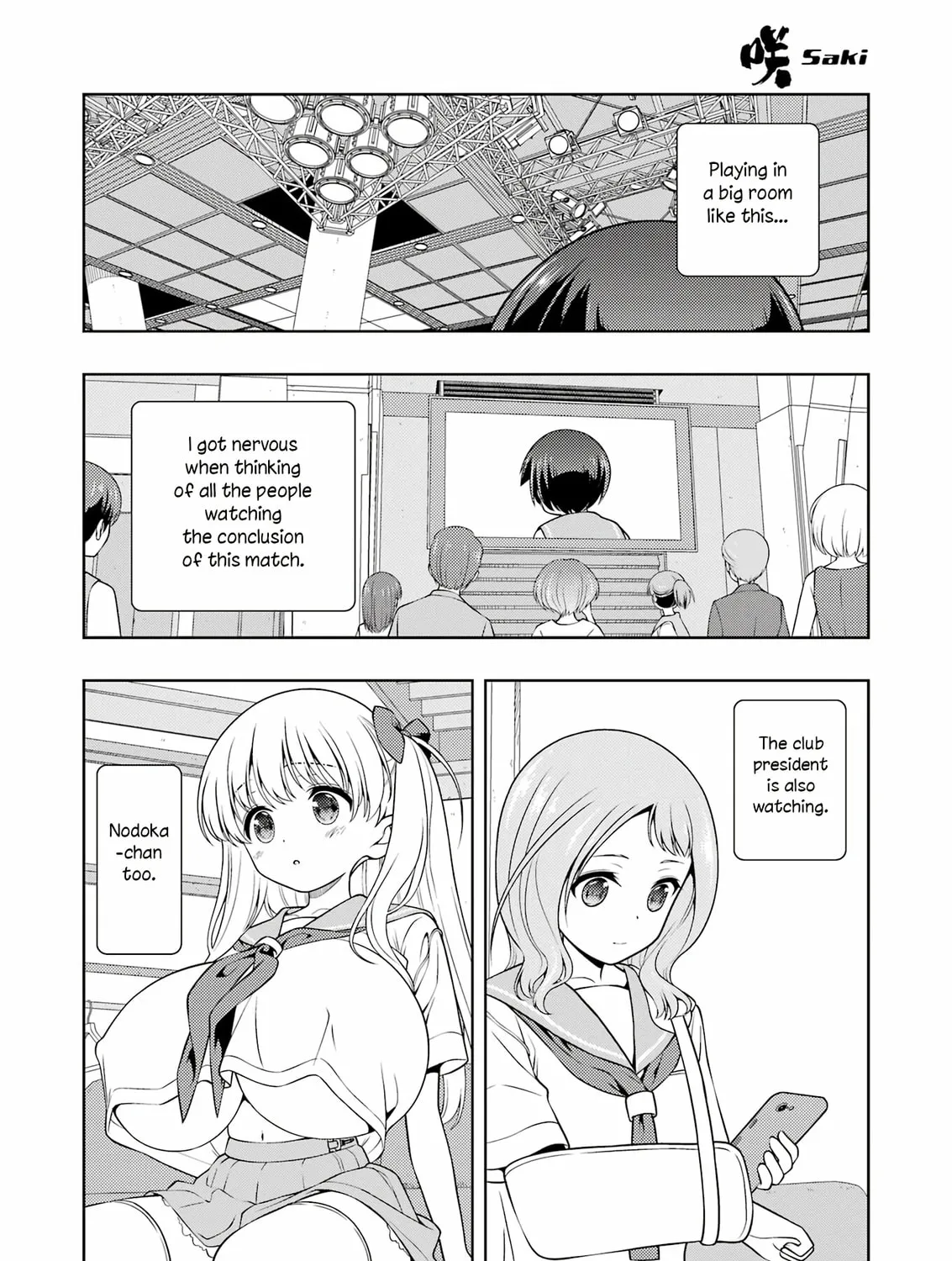 Saki Chapter 284 page 15 - 