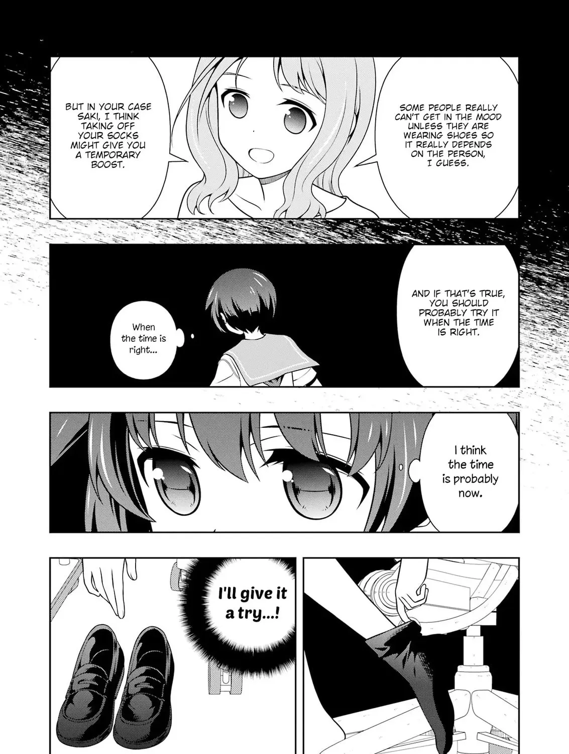 Saki Chapter 286 page 21 - 
