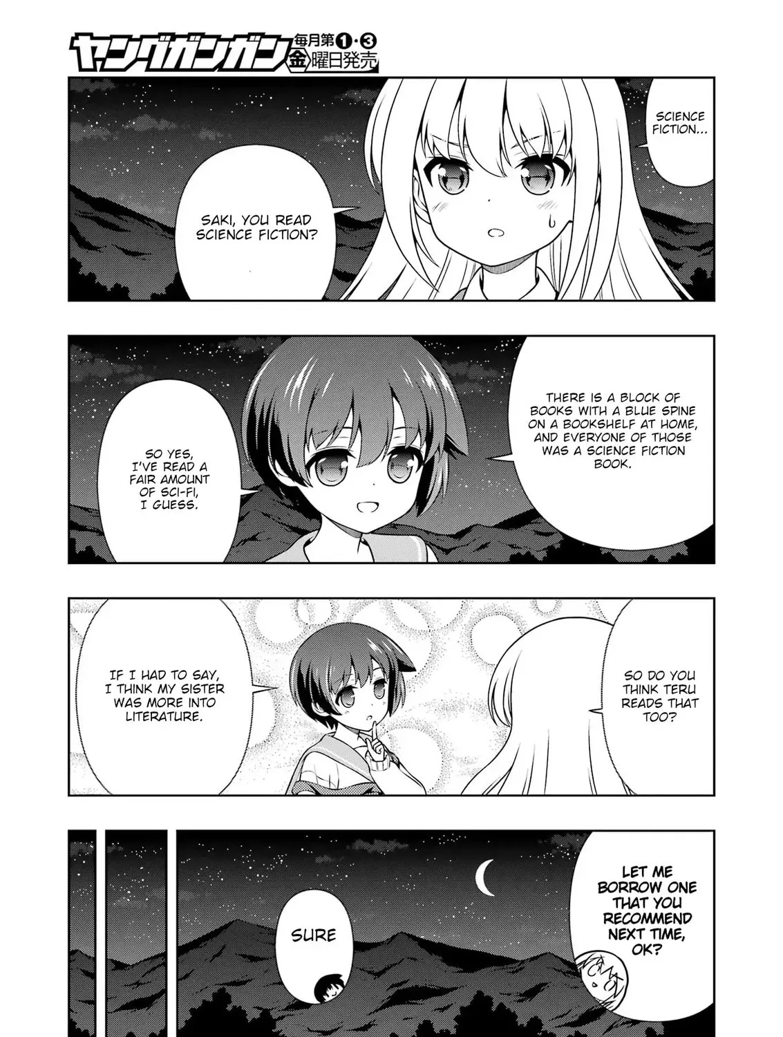 Saki Chapter 287 page 19 - 