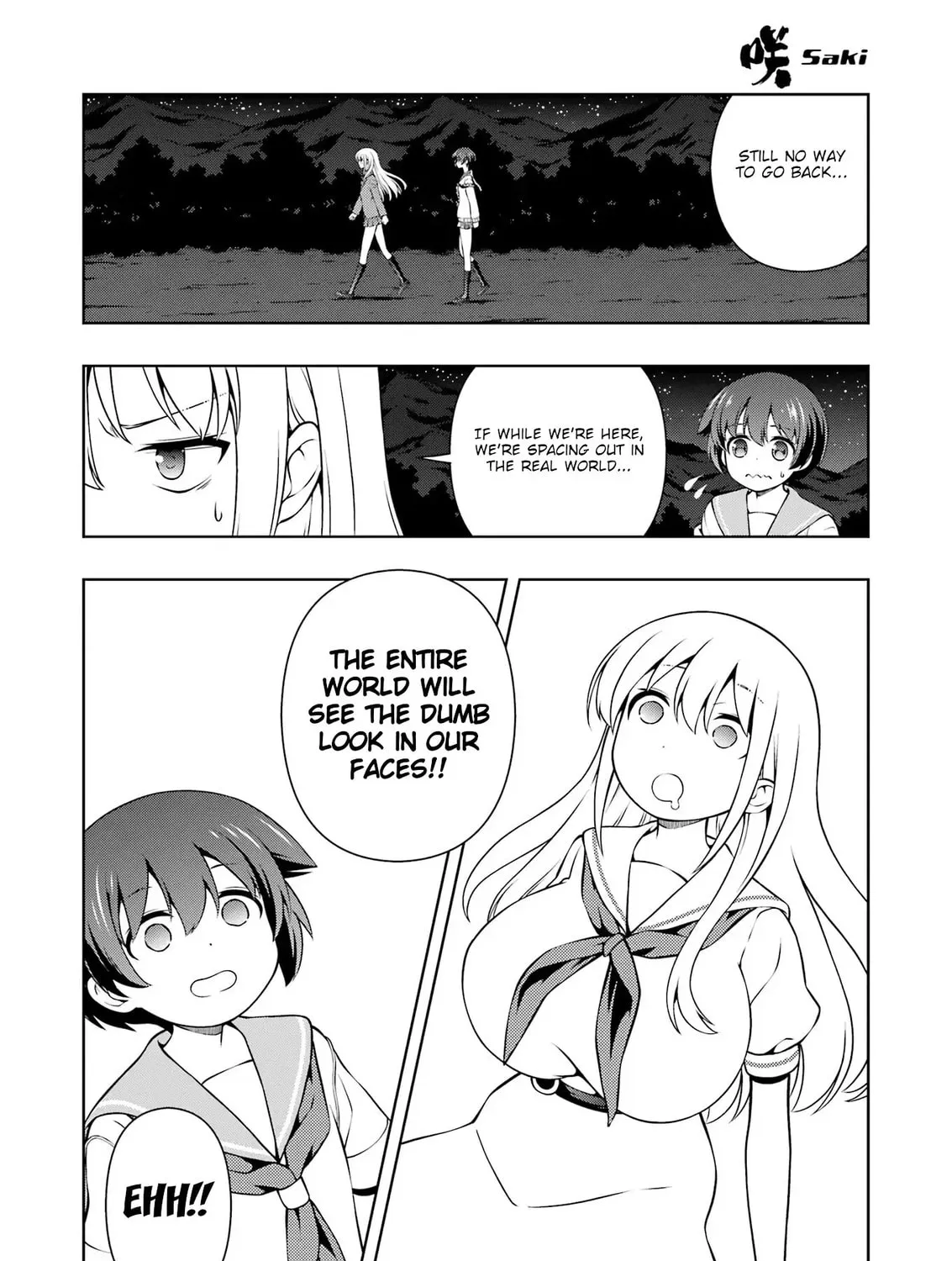 Saki Chapter 287 page 21 - 