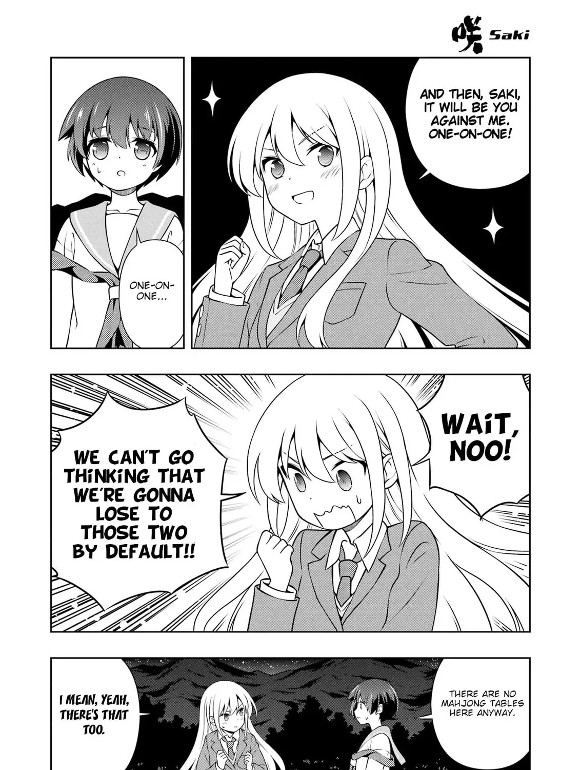 Saki Chapter 287 page 25 - 