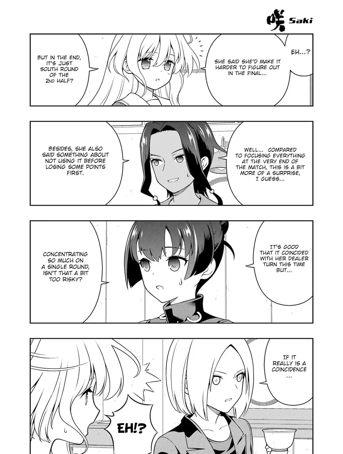 Saki Chapter 289 page 27 - 
